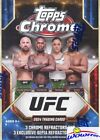 2024 Topps Chrome Ufc Exclusive Factory Sealed Blaster Box-sepia Refractors 