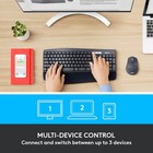 Logitech Mk850 Performance Wireless Keyboard Mouse Combo Graphite Multi-device