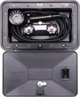 Rv Outdoor Shower Exterior Box Kit For Rv  Camper  Van  Travel Black 