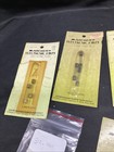 Vtg Glass Fuses 7 Set  Fuse Holders 3  Battery Holder 1  See Description