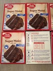 Betty Crocker Super Moist Cake Mix Lot Chocolate Fudge   Yellow 7 Boxes