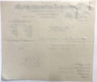 Vintage 1928 Invoice Pennsylvania Salt Manufacturing Co  Philadelphia  Pa 