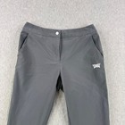 Pxg Golf Pants Womens Medium Gray Side Stripe Parsons Xtreme Golf Activewear