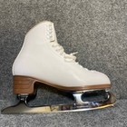 Jackson Excel Womens 10 White Ice Figure Skates Mark Ii Blade Great Condition
