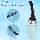 Automatic Electric Enema Bulb With 3 Speeds  Silicone Anal Transparent 