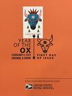 American Commemorative Cancelations  2106  Forever 2021 - New Year Ox   5556 