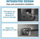Upgrade Sun Visor Repair Kit sunshade Clips Fits For Dodge Ram 1500 Trucks 2019-