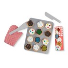 Melissa   Doug Slice And Bake Wooden Cookie Play Food Set