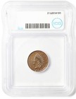 Icg Ms64rb 1863 Indian Head   Drum   Cannons Civil War Patriotic Token