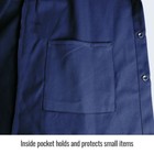 Black Stallion Fn9-30c 9 Oz Fr Cotton Welding Jacket Navy Size Small