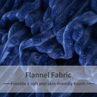 Fluffy Plush Flannel Throw Blanket  17 Colors Available  Crib throw twin Size