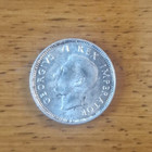 South Africa 6 Pence 1954  Silver  Bu  Superb Shape  Look  
