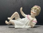 Lot Of 3 Antique German Miniature Bisque Porcelain Doll Piano Baby Germany