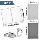 Silver Polishing Cloth  4pcs Large Jewelry Cleaning Cloths