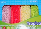 New Perler 4000pc Multicolor 4-color Tropical Fused Bead Set