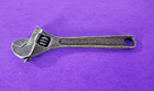 Vintage Crestoloy Crescent Tool 4  Adjustable Wrench Jamestown Ny Usa  no China