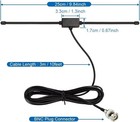Police Scanner Antenna  20-1300mhz Bnc Mount  Compatible With Uniden whistler