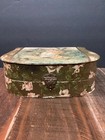 Antique Victorian Celluloid Vanity Dresser Box Romantic Courting Scene On Top