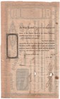People s Gold And Silver Mining Company 1865 Stock Certificate Amador California