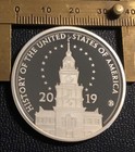 History Of The United States Washington D c  Founded Coin Medal