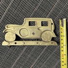 Vintage Brass Car Hanging Key Holder Hooks Made In India