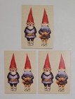 10 Rien Poortvliet Gnome 3 7 8  X 5 1 4  Blank Cards With Envelopes  5 Designs 