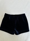 Gk Elite Gymnastics Dance Blue Soft Velour Shorts Girls Youth Small
