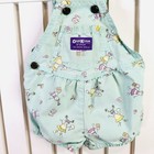 Vtg 80s Oshkosh B   gosh 18m Bubble Romper Ice Cream Print Vestbak Usa Shortalls