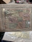 2 Original Antique 1894 Color Map Of Wyoming 28x36 Cm Dated 1886  Hand-colored 