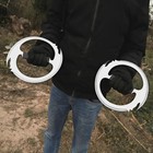 Pair Of Handmade Chakrams   Xena Warrior Princess Inspired Throwing Discs Gift
