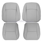 For 2007-2012 Lexus Es350 Front Bottom   Top Perforated Leather Seat Cover Gray