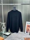 Stefano Ricci Men s Casual  Classic Ripple Knitted Polo Shirt Long Sleeve Top