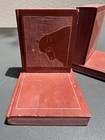 Vintage Native American Hand Carved Pipestone Buffalo Bison Bookends Book Motif