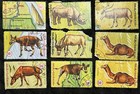 Vintage Burundi Wildlife Stamp Collection Lot Of 18 Used Stamps     1970 Animals