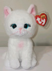 Ty Beanie Boos 2025 Amelia The White Kitty Cat 6  New Mwmts Plush Stuffed Toy
