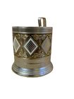 Vintage Original Soviet Tea Glass Holder  Cup Holder  Podstakannik   Rhombus