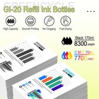 Gi20 Gi-20 Color Ink Cartridge For Canon Pixma G6020 G7020 G5020 Printer