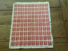 Japan Stamps 1937 Mi 255 Scott  277 Full Sheet