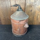 Large Antique Copper Still Moonshine Whiskey Boiler Pot Primitive Country Decor