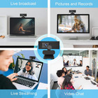 Upgraded Full Hd 1080p Webcam With Usb Plug  Privacy Cover- Computer Web