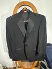 John W  Nordstrom Black Two-button Tuxedo Formal Suit Set