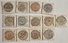 13 Vintage Wooden Nickel  Coin Shows Nickels Coin Clubs Pennsylvania Pa 