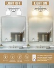  Brushed Nickel Bathroom Light Fixtures  2-light Brushed Nickel - 2 Light