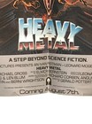 Vintage 1981 Heavy Metal 18 X 24 Promo Movie Poster Free Shipping