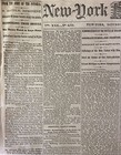 4 Civil War Newspapers 1862 1864 New York Tribune  Springfield Republican Grant