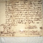 1736 Handwritten Document Joseph Willard To George Daland Ma Framed