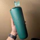 New Disney Parks 2026 Starbucks Park Days And Lattes Green Tumbler With Straw