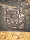 Printing Block   Old Industrial Machine Viking   Needs Wood Block
