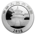 2018 China Silver Panda Bu With Mint Capsule   Chinese Panda