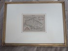 Rhodes Greece Old Map Rhodi Greek Islands By Petrus Kaerius 1598